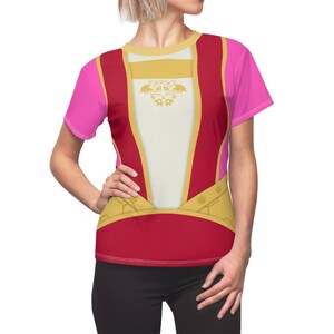 Mulan Princess All-Over Running Costume Women's Sport Tee
