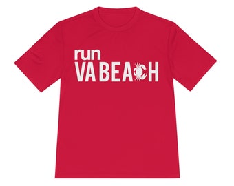 Run Virginia Beach Rock 'n' Roll Running Unisex Sport-Tek Polyester Wicking Shirt