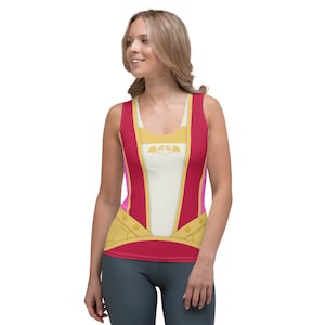 Mulan Princess All-Over Running Costume Women's Sport Tank Top