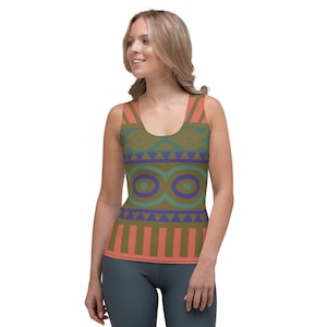 Wandering Oaken Frozen All-Over Running Costume Women&#39;s Sport Tank Top