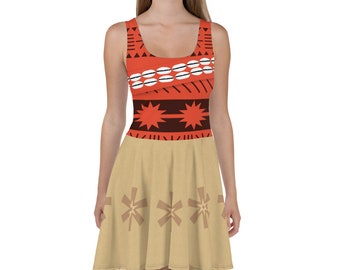 knee length dresses for ladies MOANA MIDI DRESS – TasyaIndia main image 0