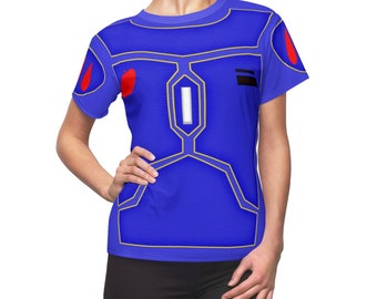 Mando Armor Snow White All Over Print Running Costume Shirt