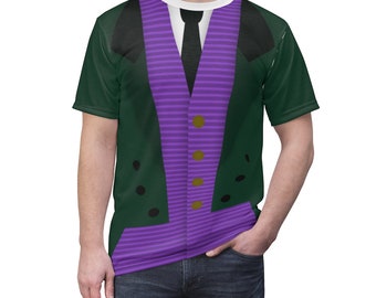 Haunted Mansion Butler Cast Member Unisex All Over Print Running Costume Shirt