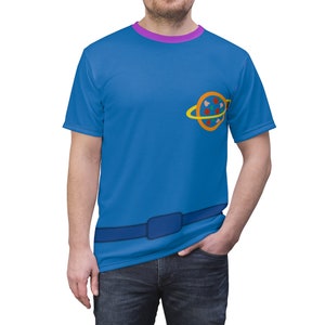 Toy Room Story Little Green Alien All-Over Costume Unisex T-Shirt
