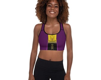 Anna Frozen II 2 Traveling Padded Low Impact Sports Bra