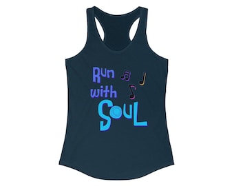 Run With Soul Wine & Dine Women's Ideal Racerback Tank