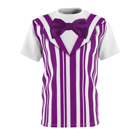 Dapper Dan Purple Quartet Singer All-Over Running Costume Sport T-shirt