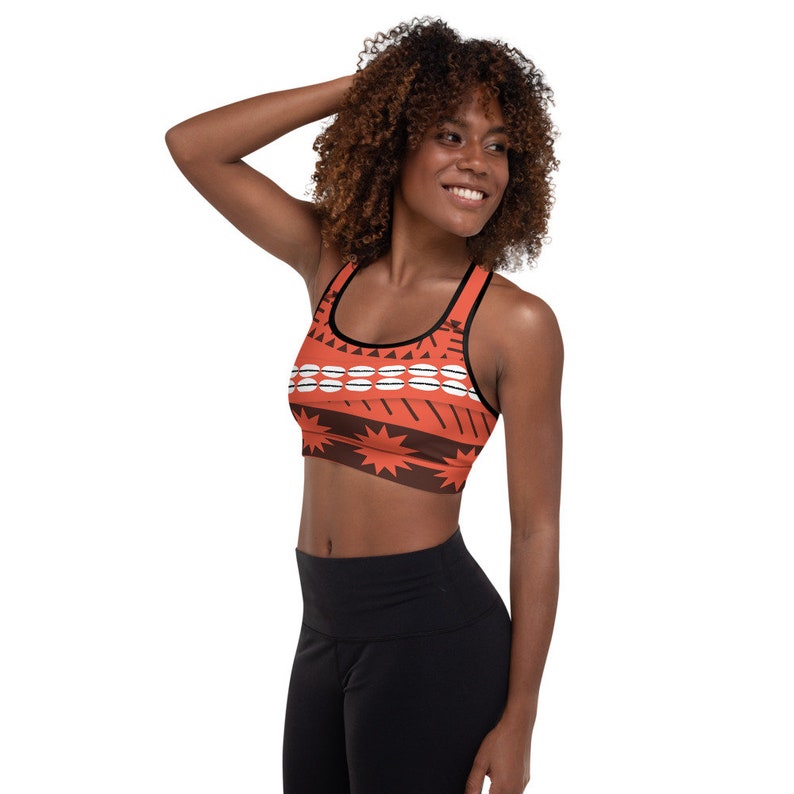 Moana Princess Padded Low Impact Sports Bra image 2