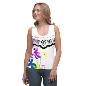 Mirabel Madrigal Encanto All-Over Running Costume Women&#39;s Sport Tank Top