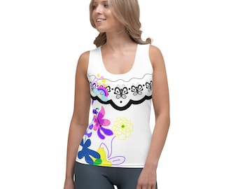 Mirabel Madrigal Encanto All-Over Running Costume Women's Sport Tank Top