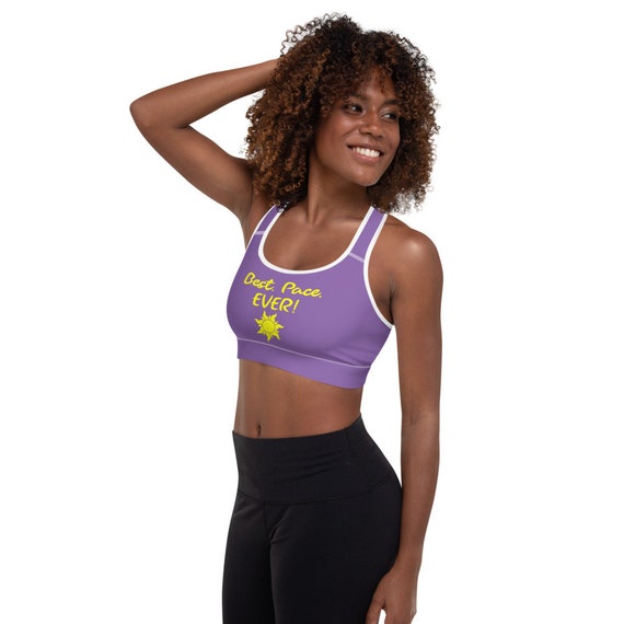 Best Pace Ever Rapunzel Tangled Padded Low Impact Sports Bra -  Canada