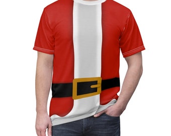 Santa Claus Christmas Unisex All Over Print Running Costume Shirt