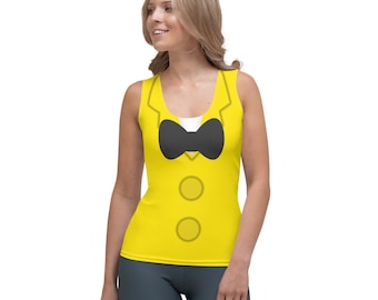 Jose Carioca Three Caballeros Saludos Amigos All-Over Running Costume Women's Sport Tank Top