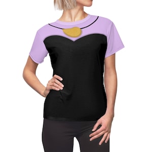 Ursula Sea Witch Little Mermaid Villain All-Over Running Costume Women&#39;s Sport Tee