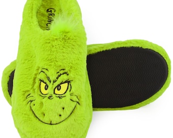 grinch slippers for adults