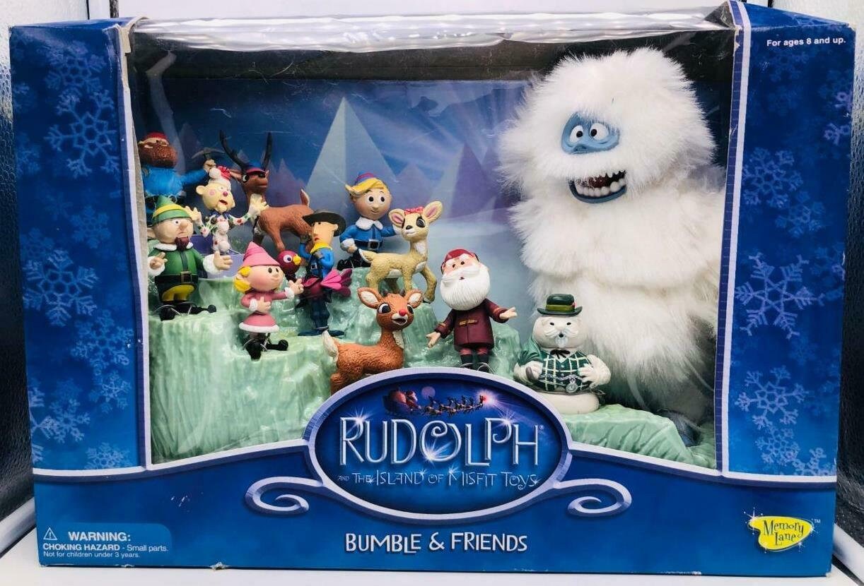 rudolph and friends stuffed animals