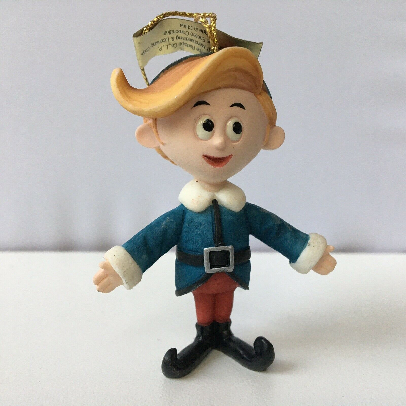 Vintage Hermey Herbie Dentist Elf Musical Sings Dancing Plush Doll Rudolph Island of Misfit Toys