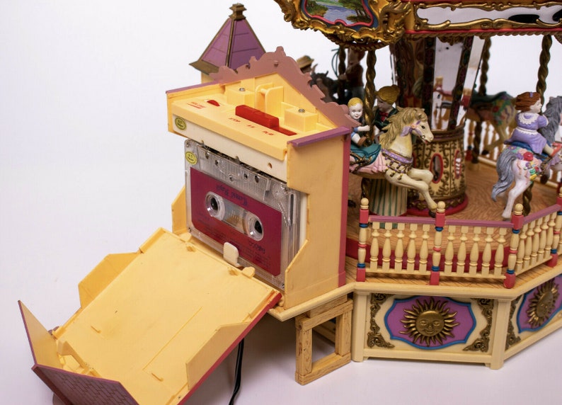 RARE Huge Vintage Enesco Calliope Victorian Carousel Etsy