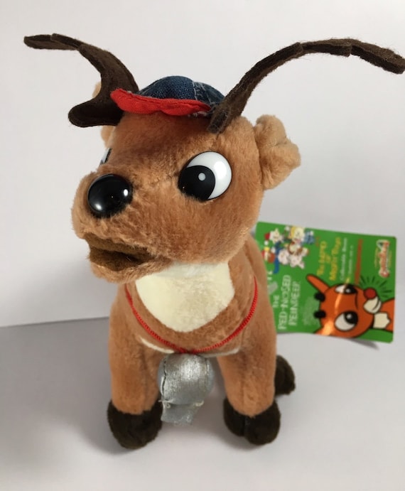 Rudolph The Red Nosed Reindeer Coach Comet Cap and Whistle Action Figure