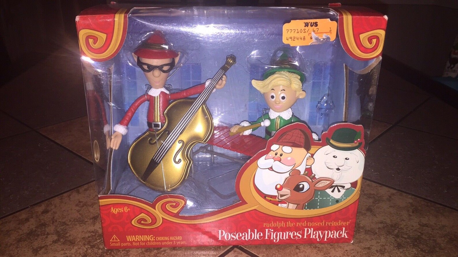 Rare Forever Fun Rudolph Tall Elf Bass Boy Elf Xylophone Etsy