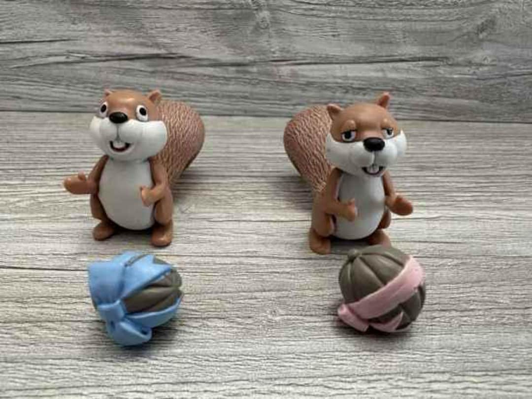 Squirrel Collection Loose Rare! Winter Woodlands Squirrels Memory Lane Action Vintage ...