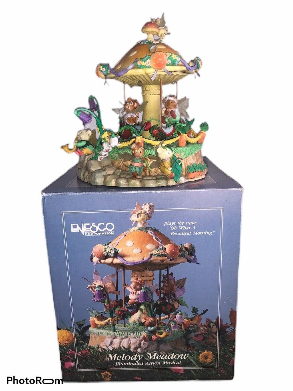Enesco Multi Action Music Box - Etsy Enesco Multi Action Music Box - Etsy