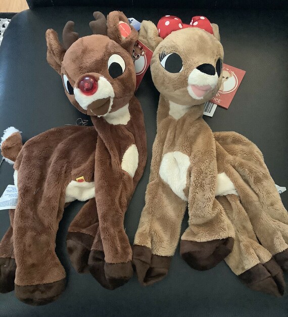 vintage stuffed rudolph
