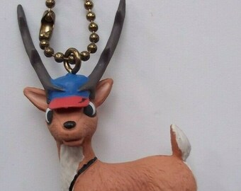 Loose Memory Lane Coach Comet Ornament Clip on Vintage Rudolph Reindeer Island of Misfit Toy