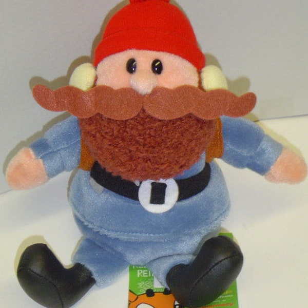 Yukon Cornelius Miner 1998 Vintage CVS 6 inch Beanbag Plush Doll Rudolph Reindeer Island of Misfit Toys with tags