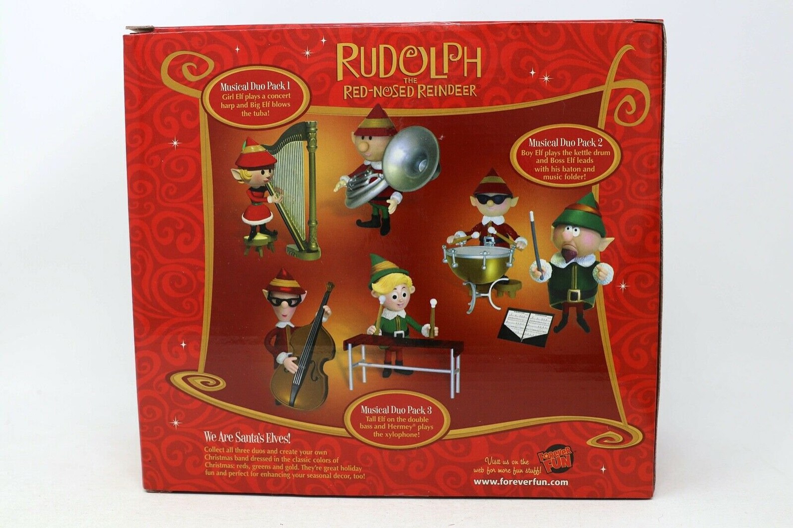 Rare Forever Fun Rudolph Tall Elf Bass Boy Elf Xylophone Etsy