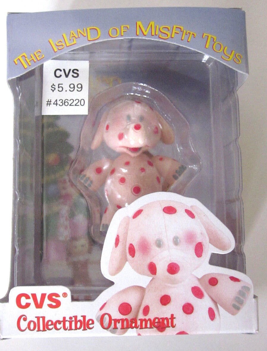 Pink polka dot cheap elephant misfit toy