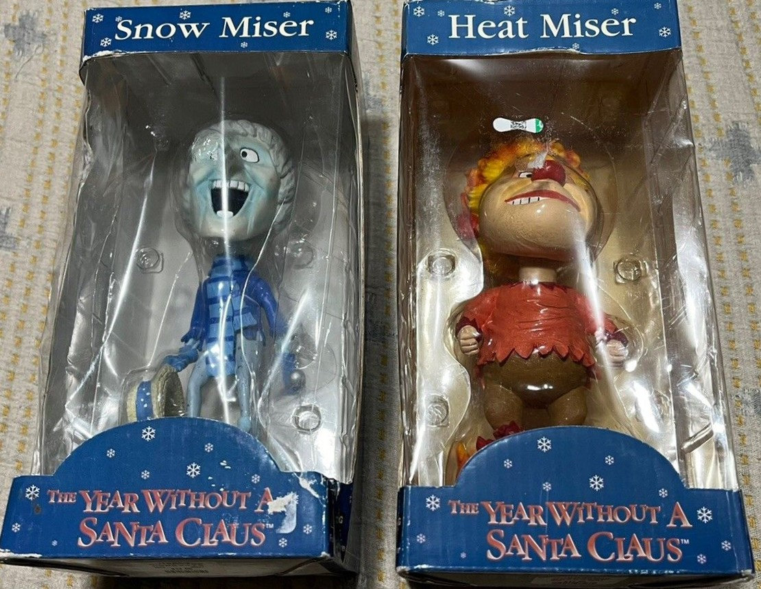 Vintage the Year Without Santa Claus Miser Brothers Palisades Neca Very  Rare Nodders Knockers Bobbleheads READ - Etsy