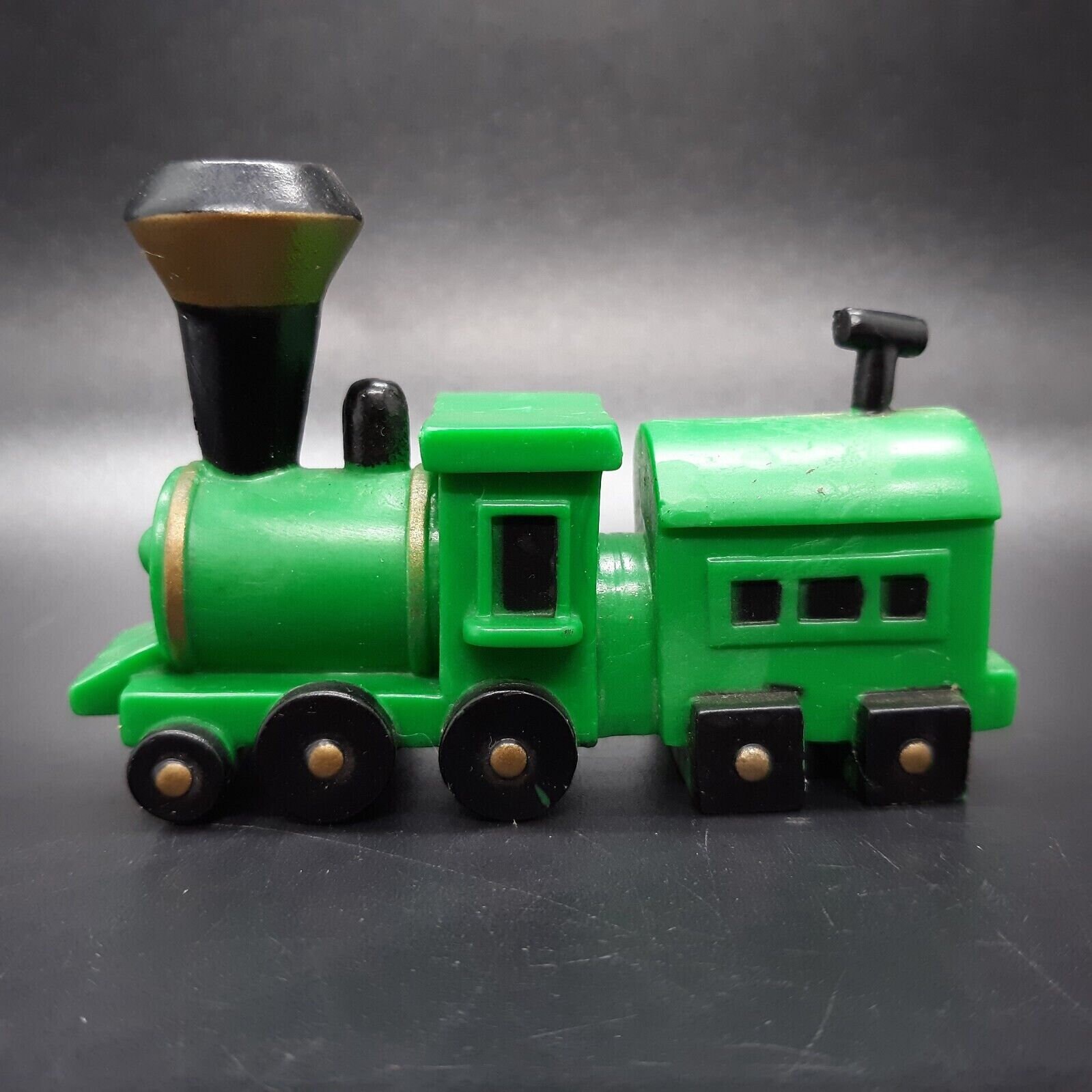 Stocking Stuffer Memory Lane Green Train With Square Wheels