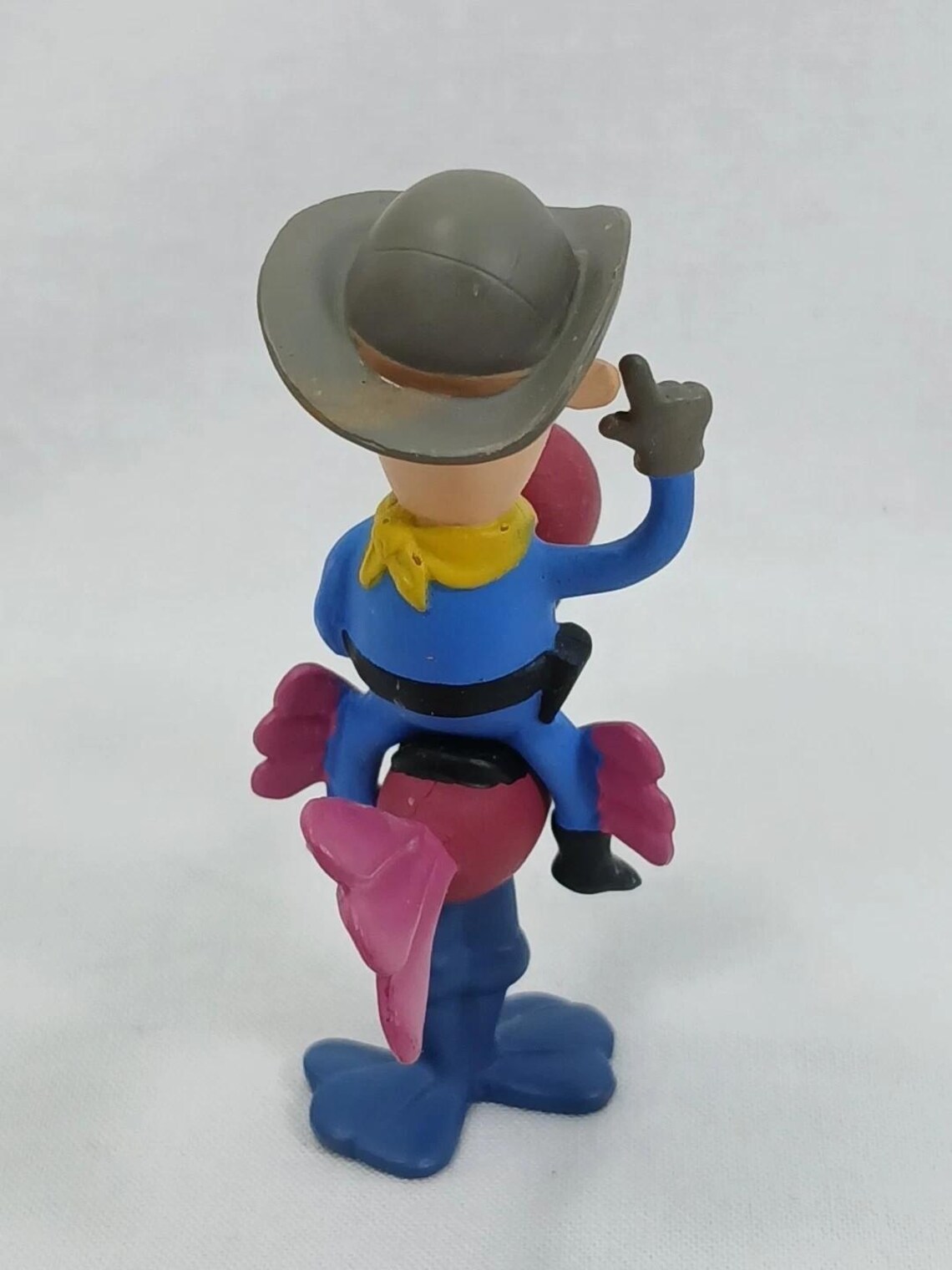 Cowboy From Rudolph Cowboy Riding Ostrich Bird Memory Lane Loose Rudolph Reindeer Island of ...