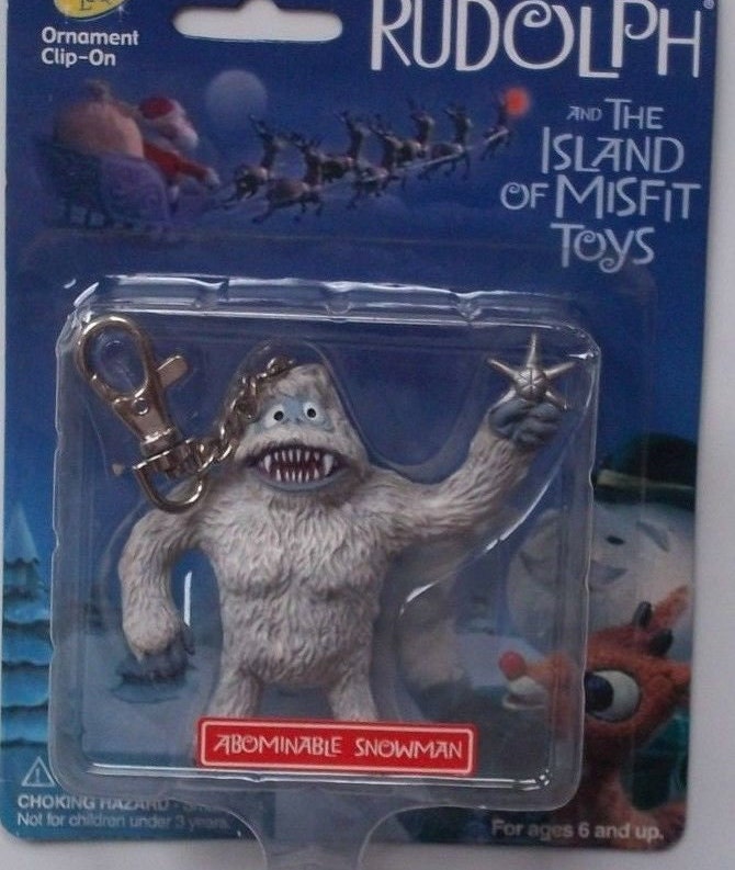 2007 Rudolph Humble Bumble Abominable Snowman & King Moonracer Clip-On Figures