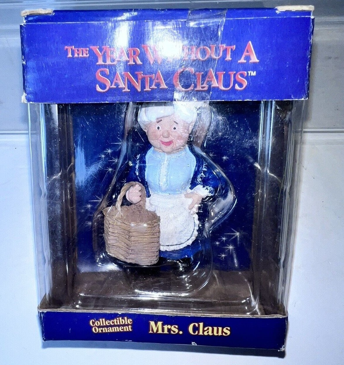 Vintage NECA Ornament Mrs Claus Rankin Bass the Year Without