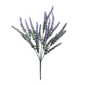 Set of 4 Beautiful Artificial Lavender Flower for Home Decor