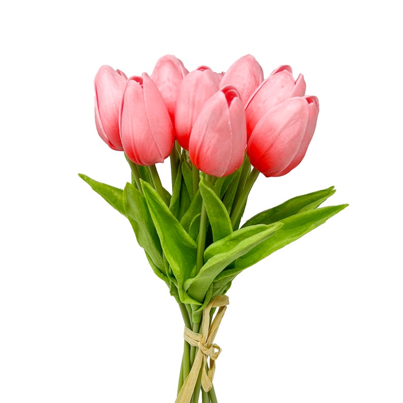 Beautiful Artificial Real Touch Tulip Flower Stems Bunch of 10 - Etsy