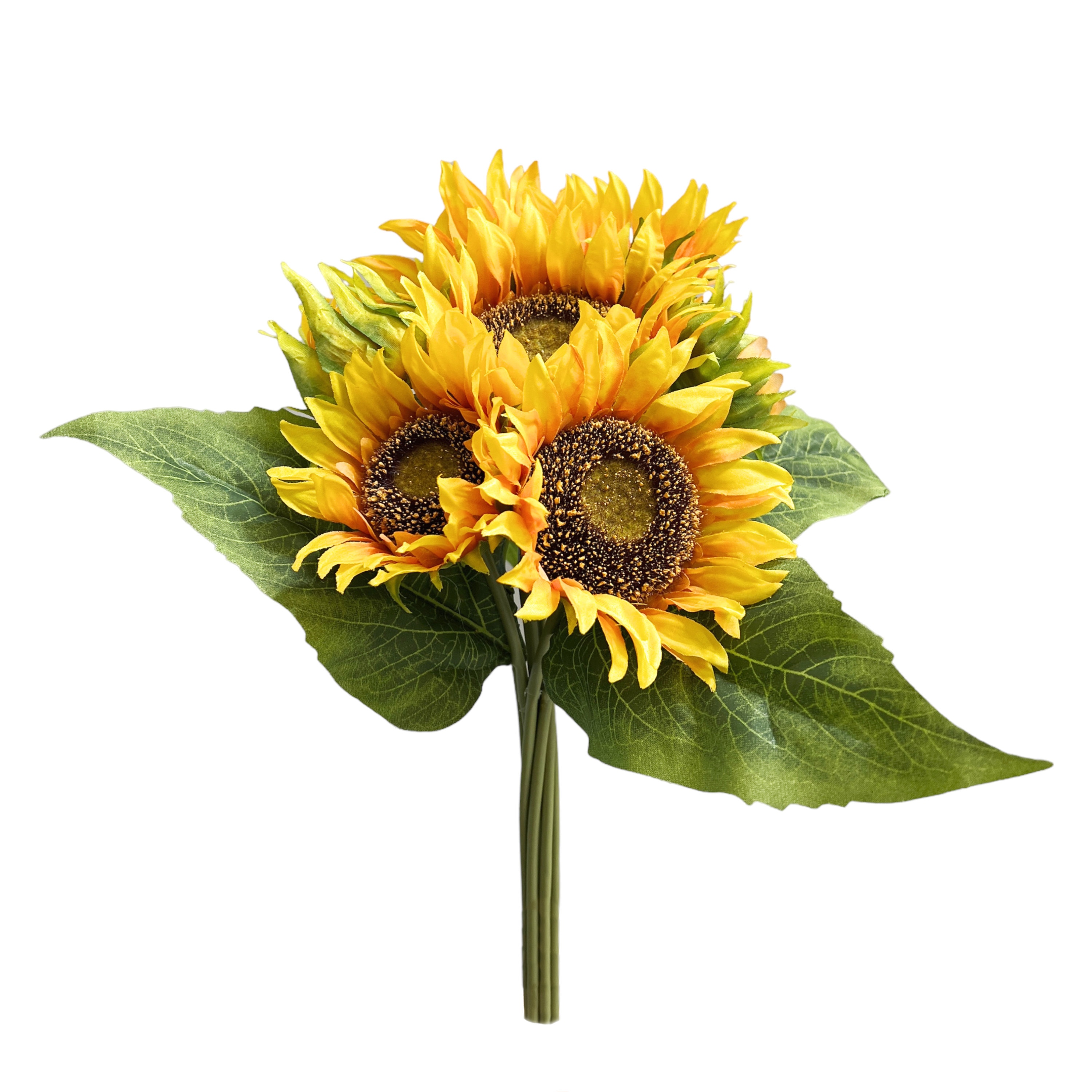 Xhxstore 6Pcs 24.4 Sunflowers Artificial Flowers With Long Stems Fake  Sunflowers Yellow Silk Flowers Faux Sunflower Arrangement For Fall Autumn  Home - Imported Products from USA - iBhejo