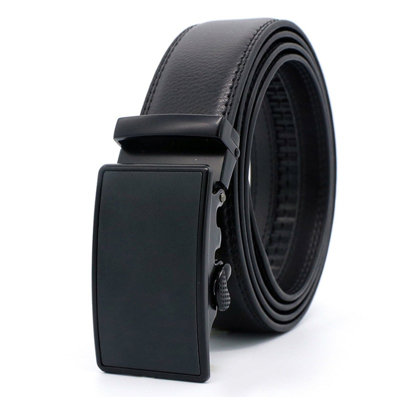 Men's Click Ratchet Belt Dress With Sliding Buckle - Etsy