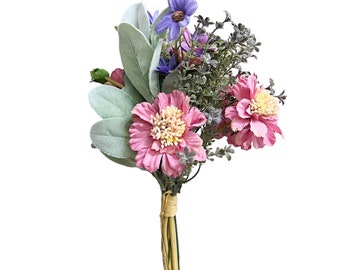 Beau bouquet de fleurs artificielles, composition florale, décorations pour la maison
