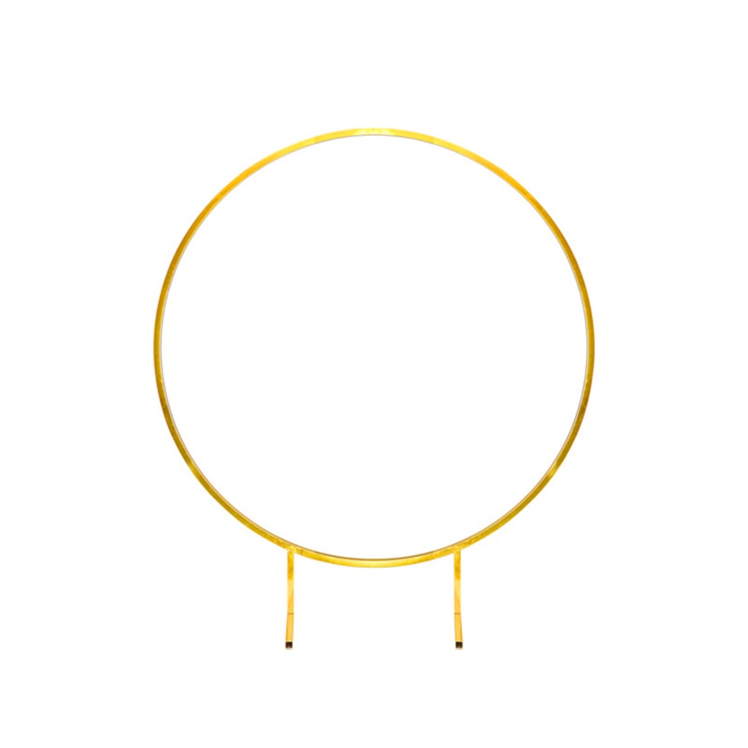 Round Iron Arch Frame Wedding Backdrop Decoration Prop Etsy