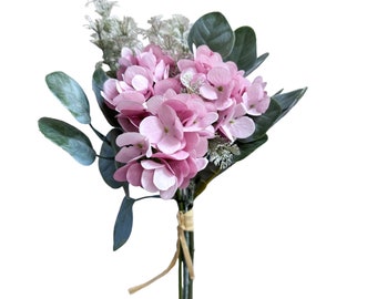 Beautiful Artificial Hydrangea Flower Bouquet Floral Arrangement Home Decorations