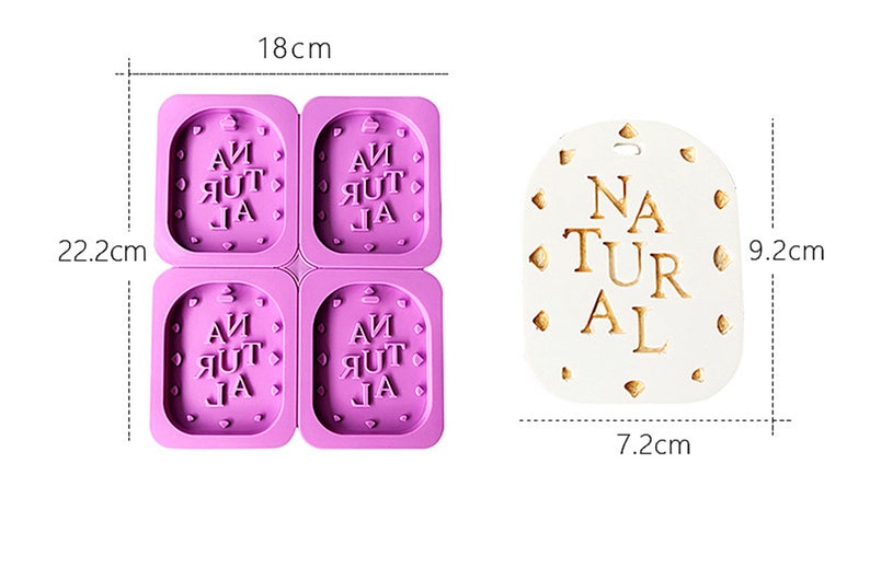 DIY Natural Mold Craft Art Silicone Candle mold Craft Molds Handmade Soap mold