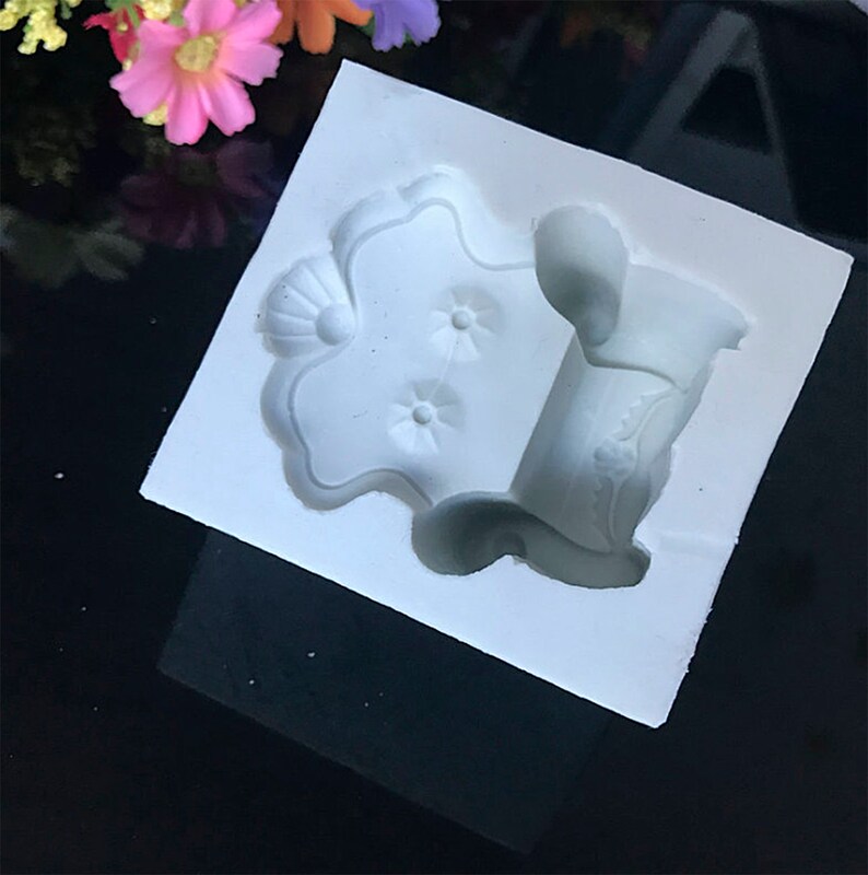 Chair Silicone Mold Fondant and Gum Paste Candy Candle Decoration Mold For Cake Decorating