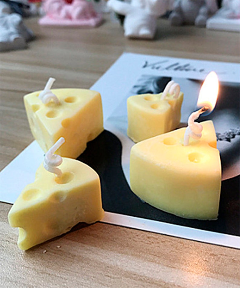 DIY 3D Cheese Set Craft Art Silicone Candle mold Craft Molds Etsy
