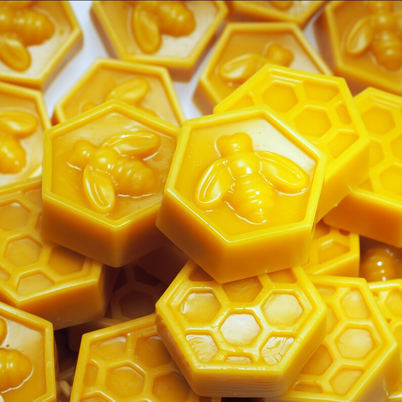 DIY Honey Bees Craft Art Silicone Candle Mold Craft Etsy