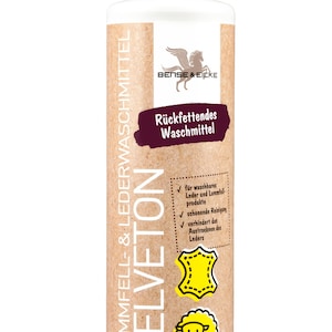 Bense & Eicke Velveton – Tvättmedel för lammskinn och läder – för hand- och maskintvätt