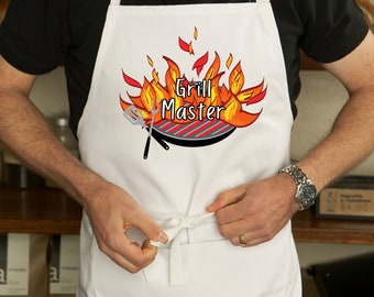 Grill Master apron PNG Apron for Dads Png Aprons for boyfriend Png Grilling tote bag Png Grill Master heat sublimation Png Fathers day gifts