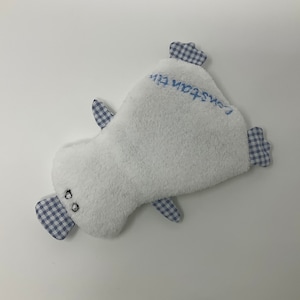Heat pad duck with name